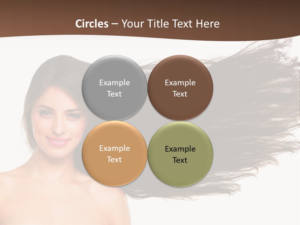 Horizontal Bottle Checkerd PowerPoint Template