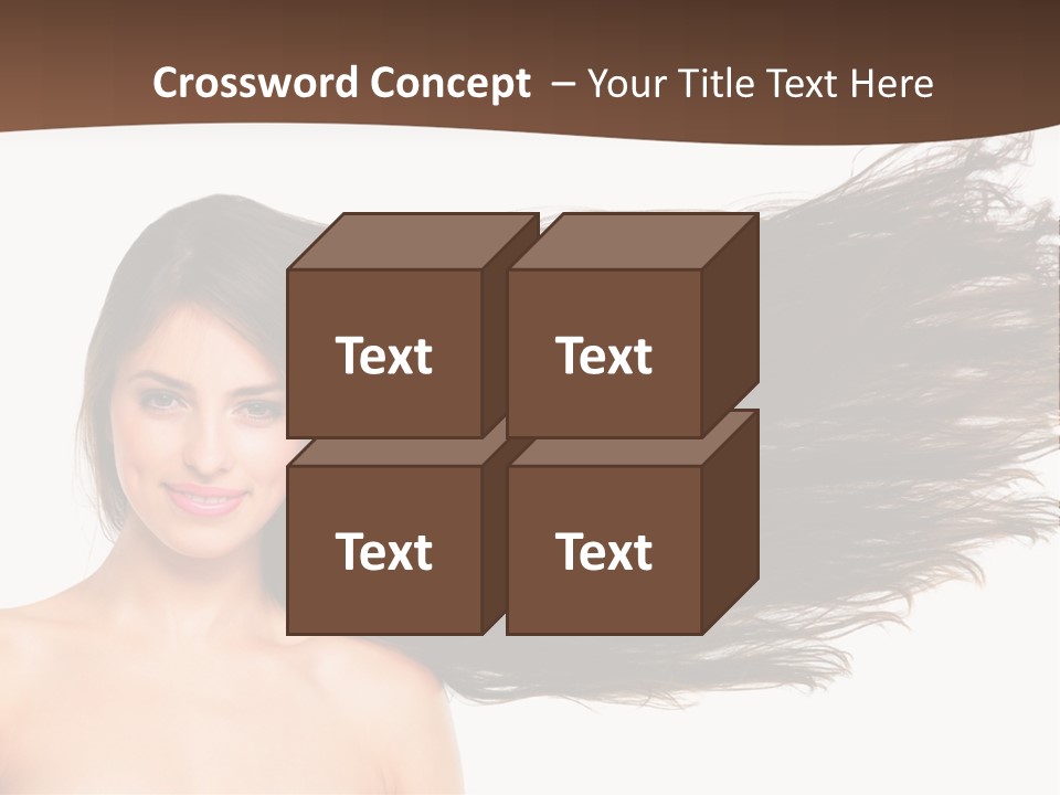 Horizontal Bottle Checkerd PowerPoint Template
