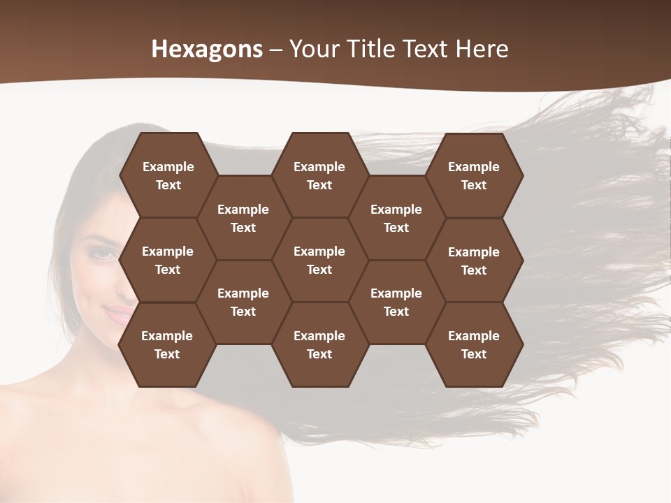 Horizontal Bottle Checkerd PowerPoint Template