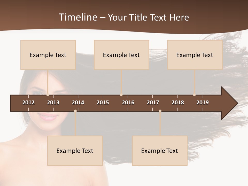 Horizontal Bottle Checkerd PowerPoint Template