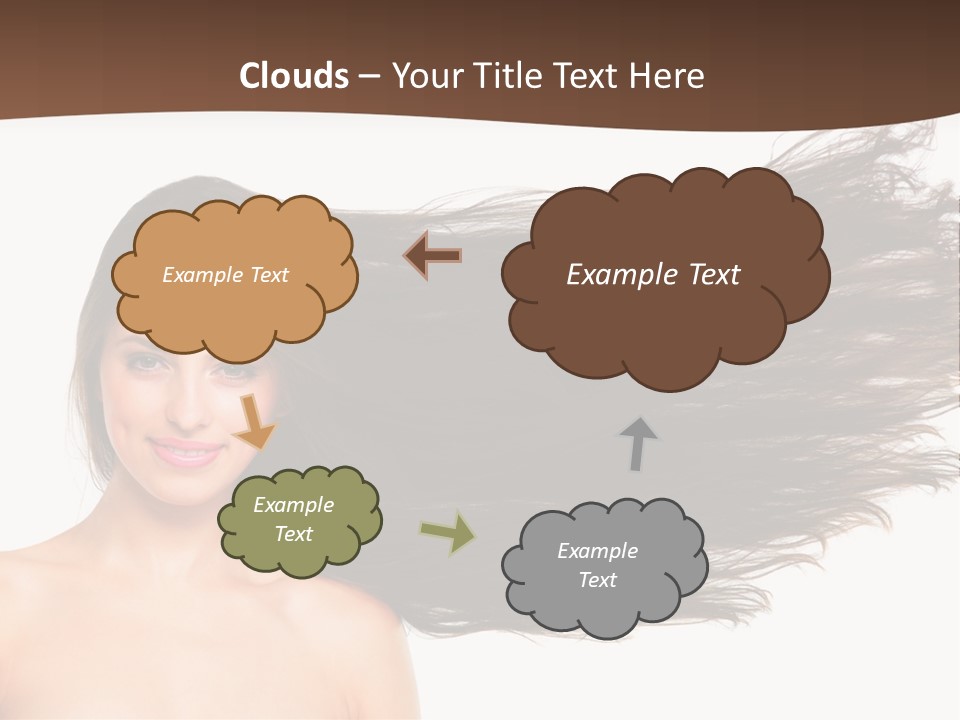 Horizontal Bottle Checkerd PowerPoint Template