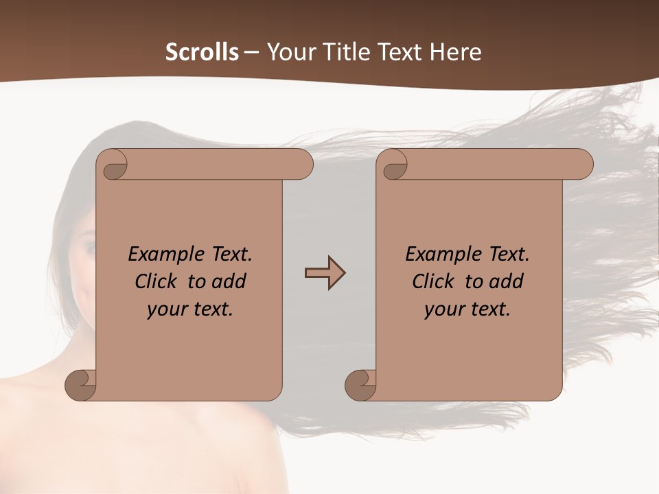 Horizontal Bottle Checkerd PowerPoint Template