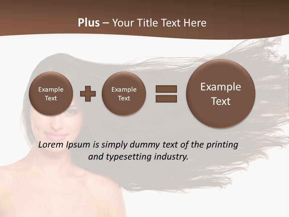 Horizontal Bottle Checkerd PowerPoint Template