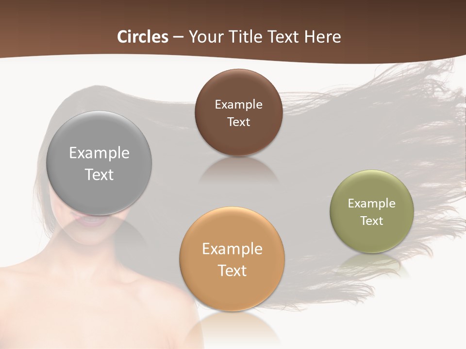 Horizontal Bottle Checkerd PowerPoint Template