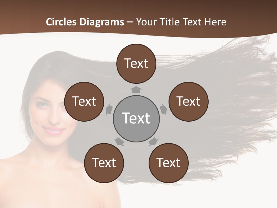 Horizontal Bottle Checkerd PowerPoint Template