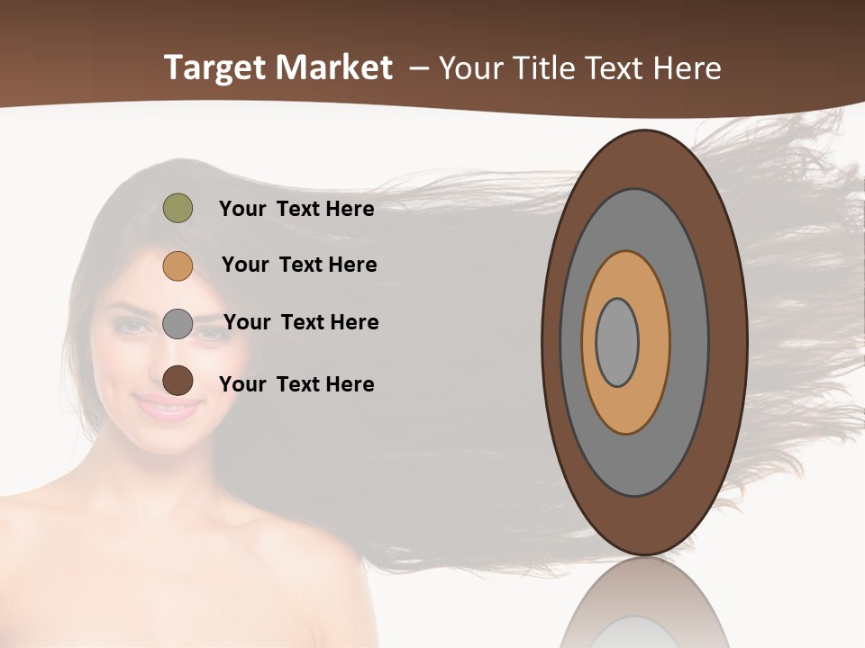 Horizontal Bottle Checkerd PowerPoint Template