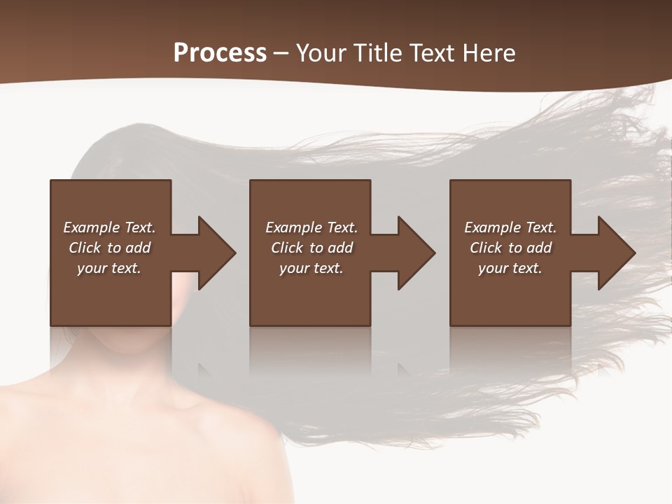 Horizontal Bottle Checkerd PowerPoint Template