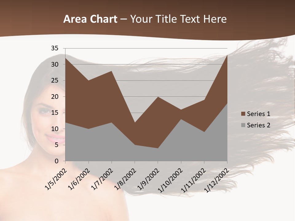 Horizontal Bottle Checkerd PowerPoint Template