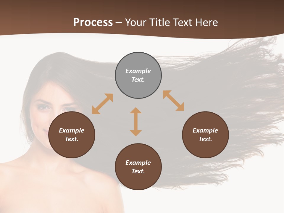 Horizontal Bottle Checkerd PowerPoint Template