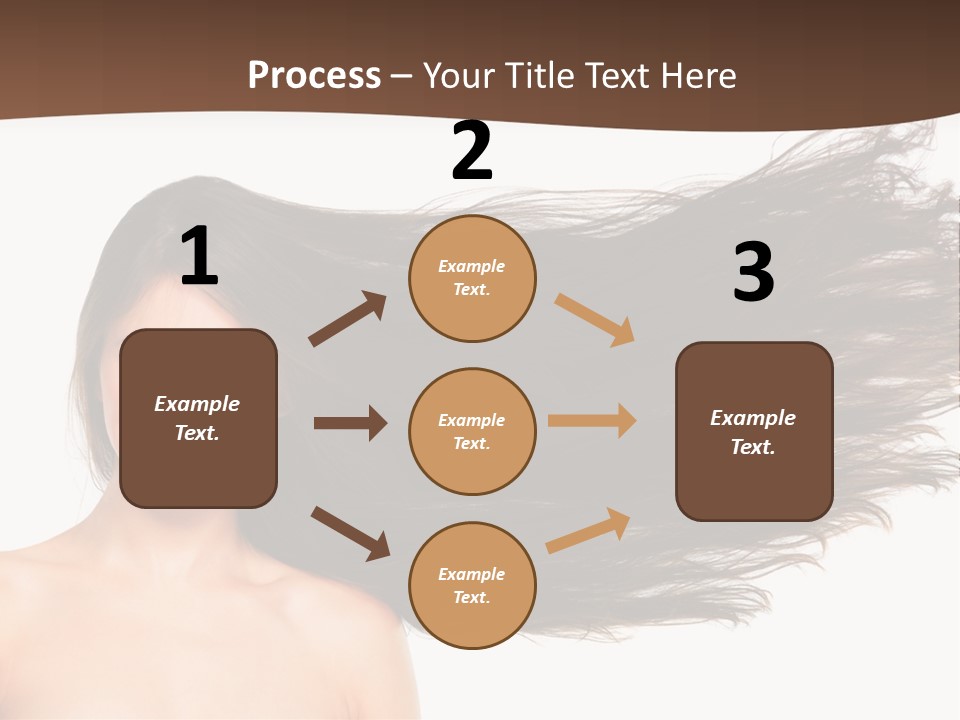 Horizontal Bottle Checkerd PowerPoint Template