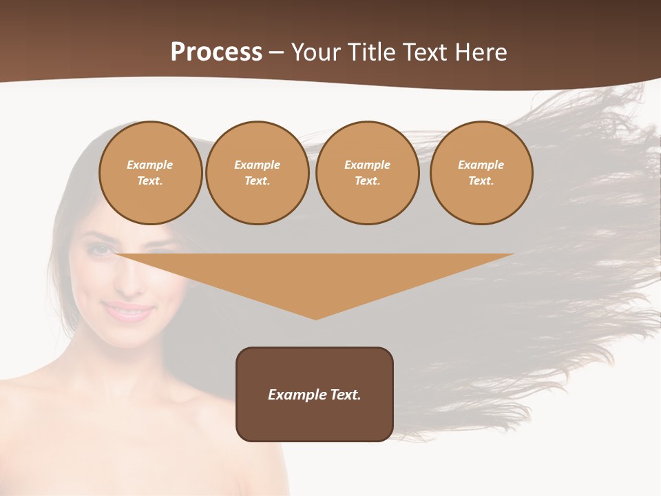 Horizontal Bottle Checkerd PowerPoint Template