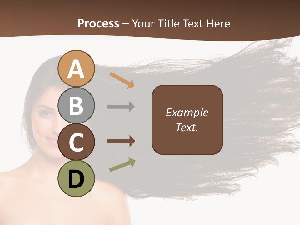 Horizontal Bottle Checkerd PowerPoint Template