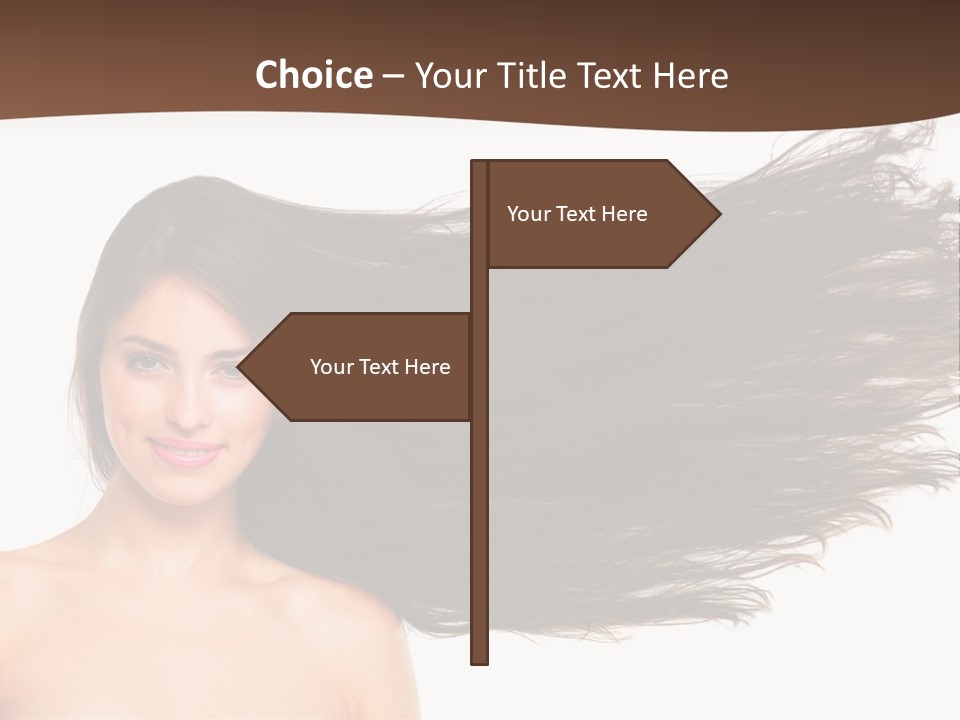 Horizontal Bottle Checkerd PowerPoint Template