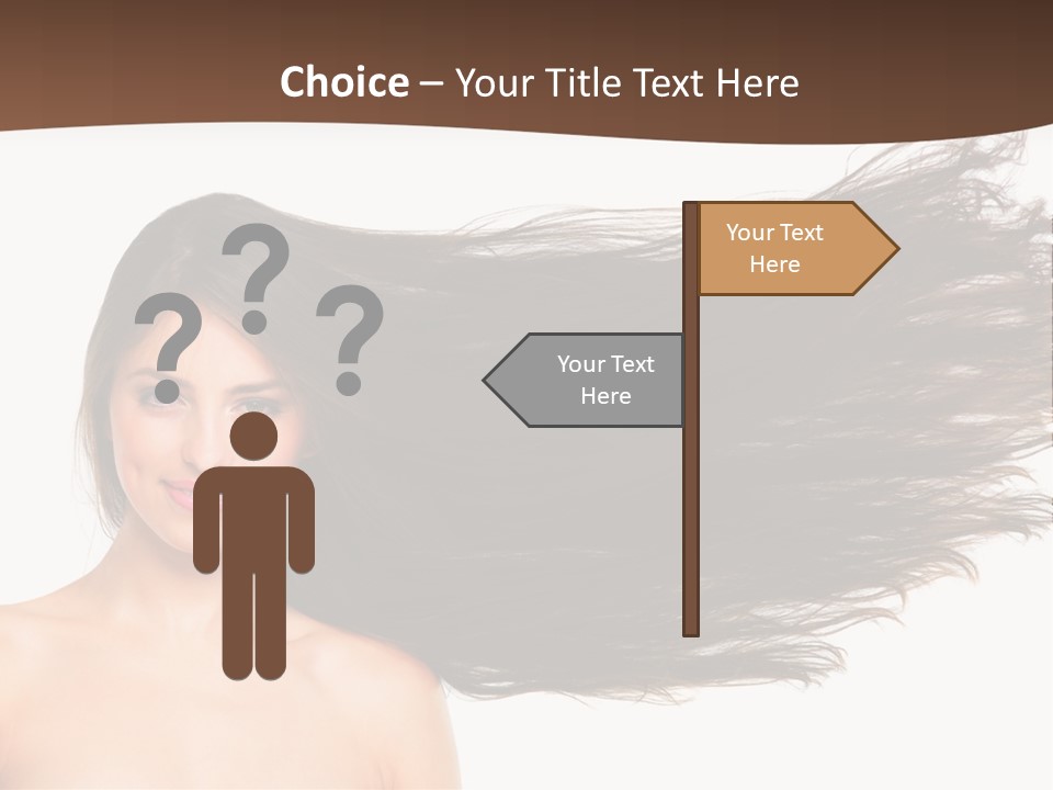 Horizontal Bottle Checkerd PowerPoint Template