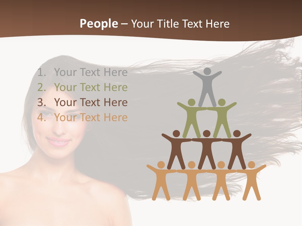 Horizontal Bottle Checkerd PowerPoint Template