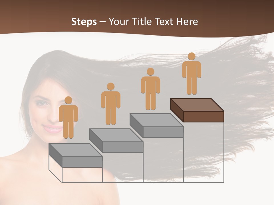 Horizontal Bottle Checkerd PowerPoint Template