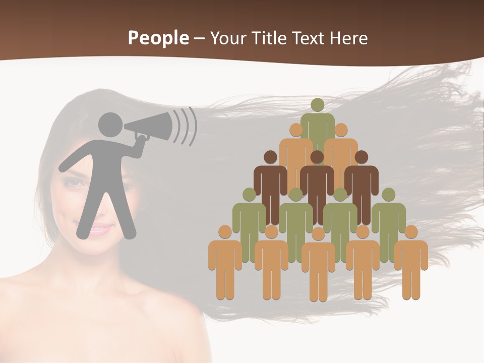 Horizontal Bottle Checkerd PowerPoint Template