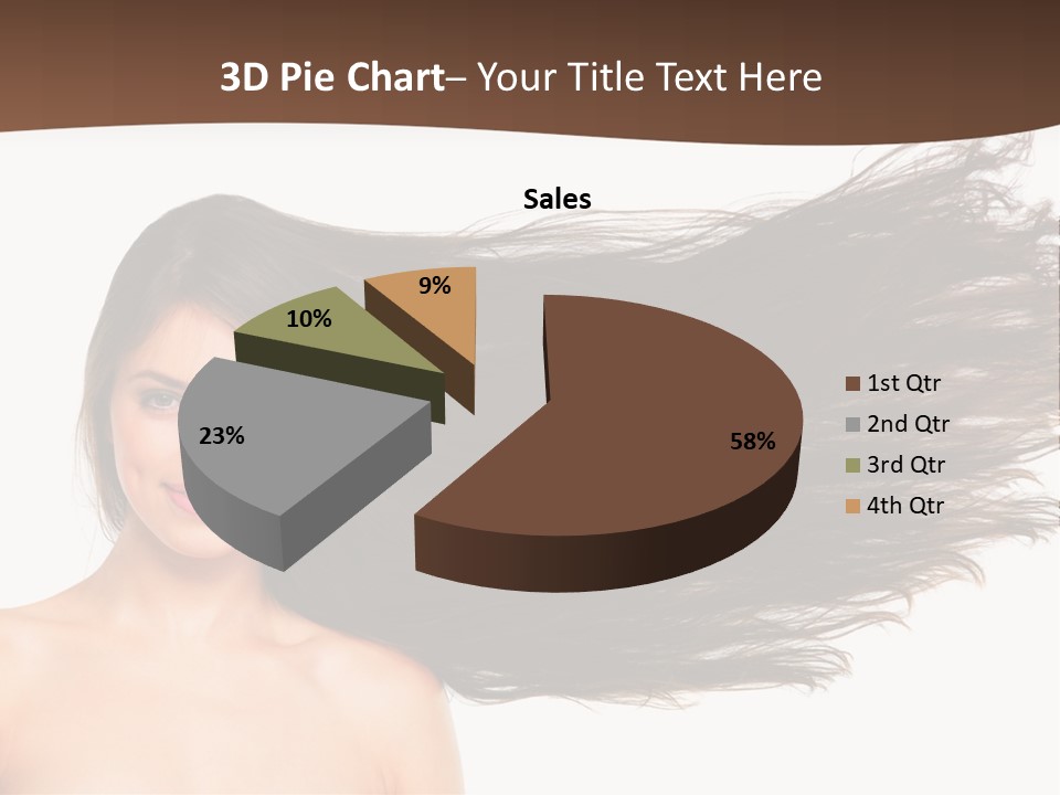 Horizontal Bottle Checkerd PowerPoint Template