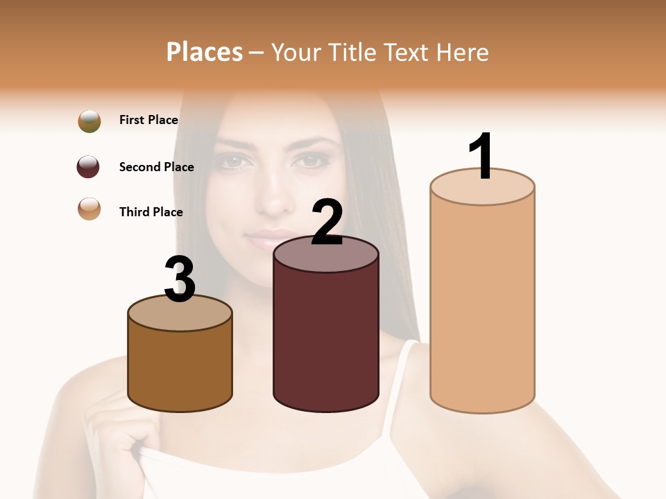 Summer Basket Fruit PowerPoint Template