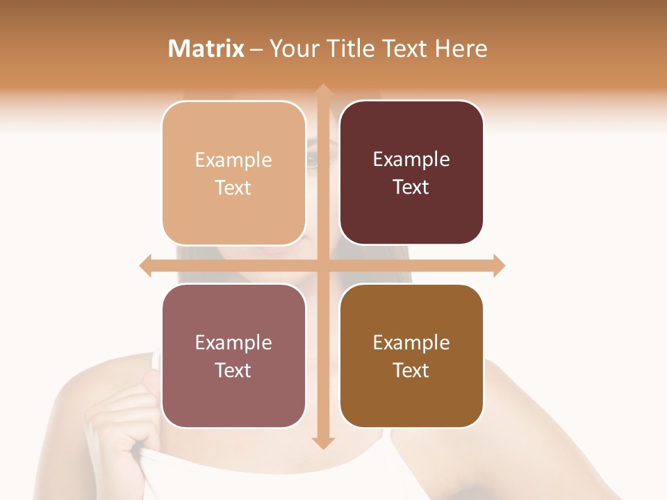 Summer Basket Fruit PowerPoint Template