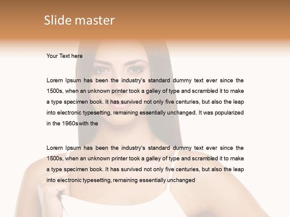 Summer Basket Fruit PowerPoint Template