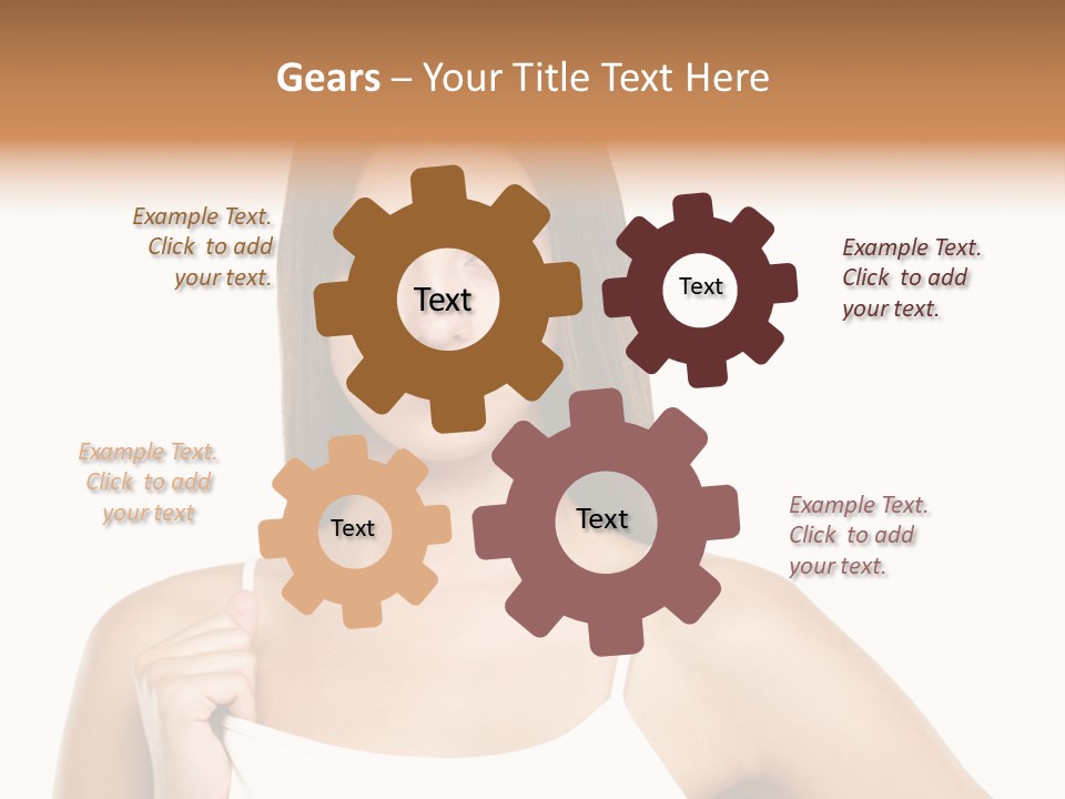 Summer Basket Fruit PowerPoint Template