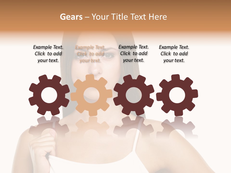 Summer Basket Fruit PowerPoint Template