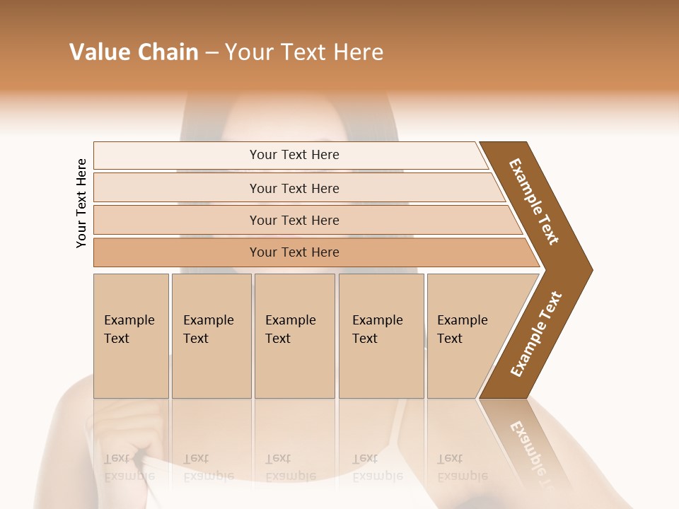 Summer Basket Fruit PowerPoint Template