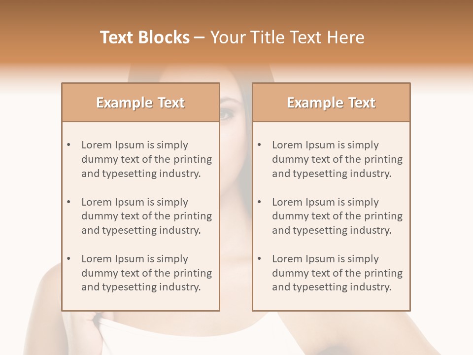 Summer Basket Fruit PowerPoint Template