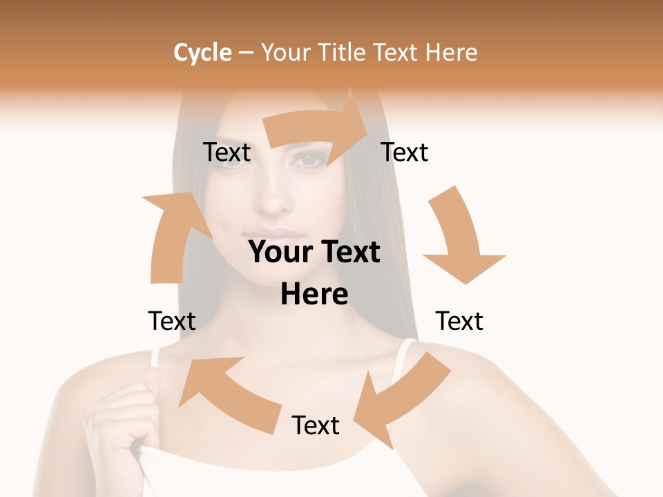 Summer Basket Fruit PowerPoint Template