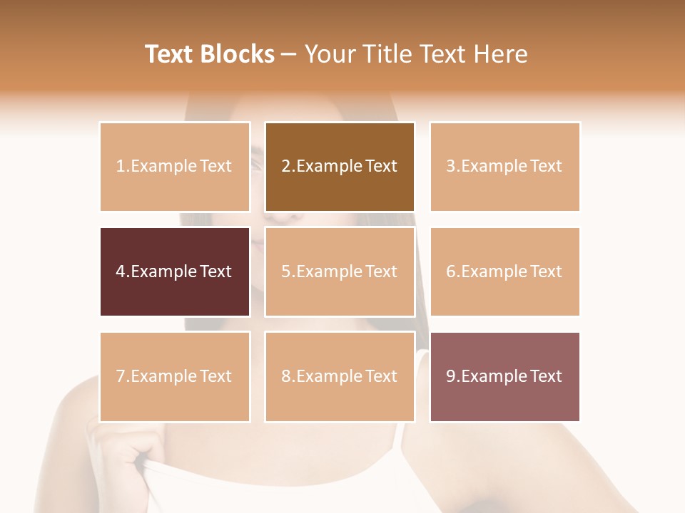 Summer Basket Fruit PowerPoint Template