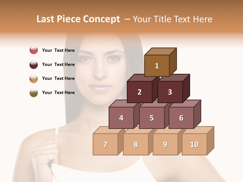 Summer Basket Fruit PowerPoint Template