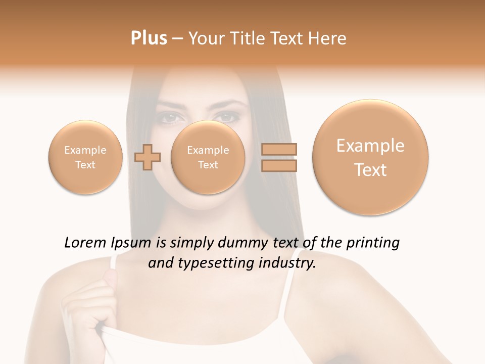Summer Basket Fruit PowerPoint Template