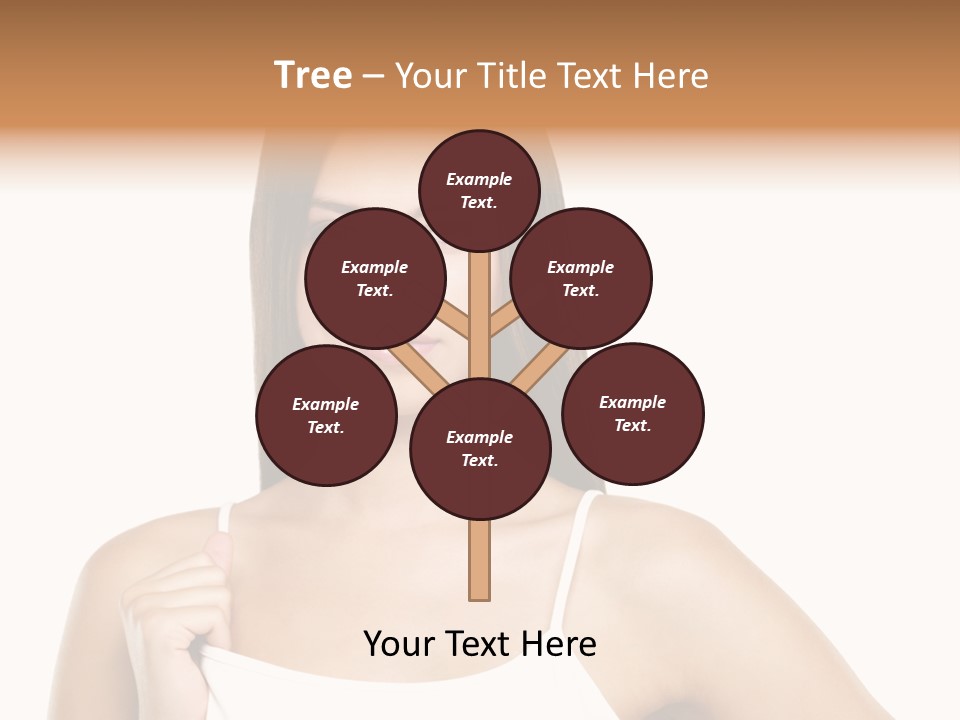 Summer Basket Fruit PowerPoint Template