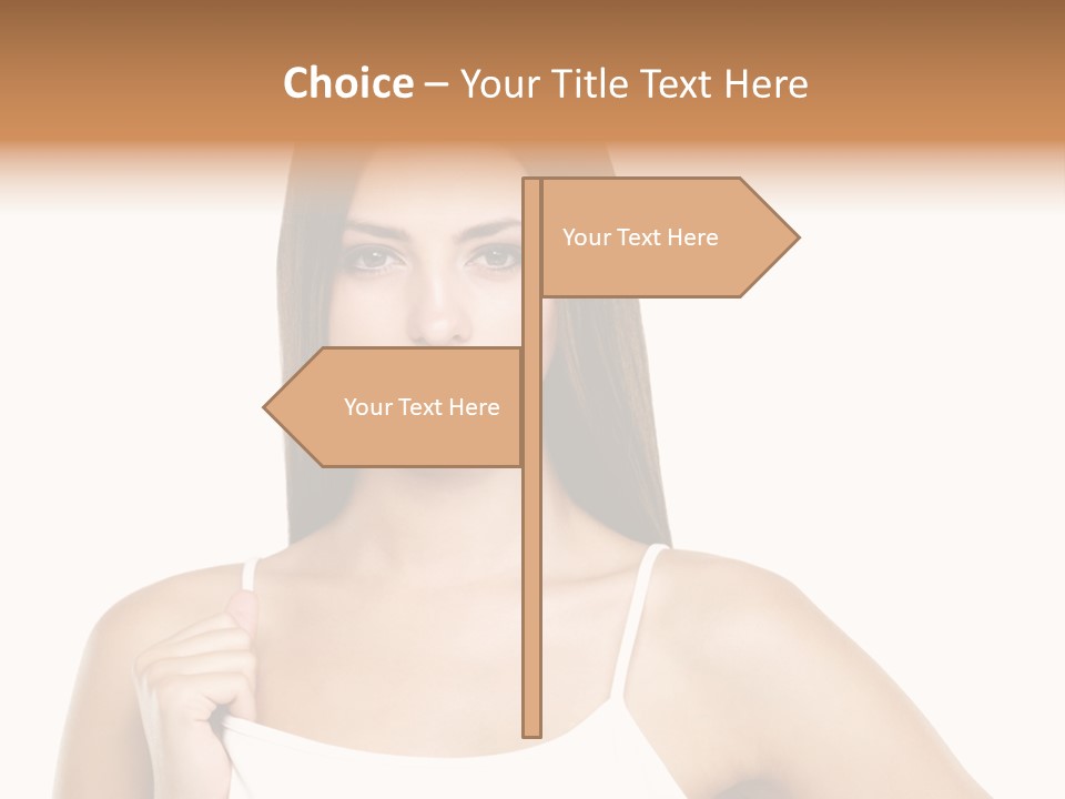 Summer Basket Fruit PowerPoint Template