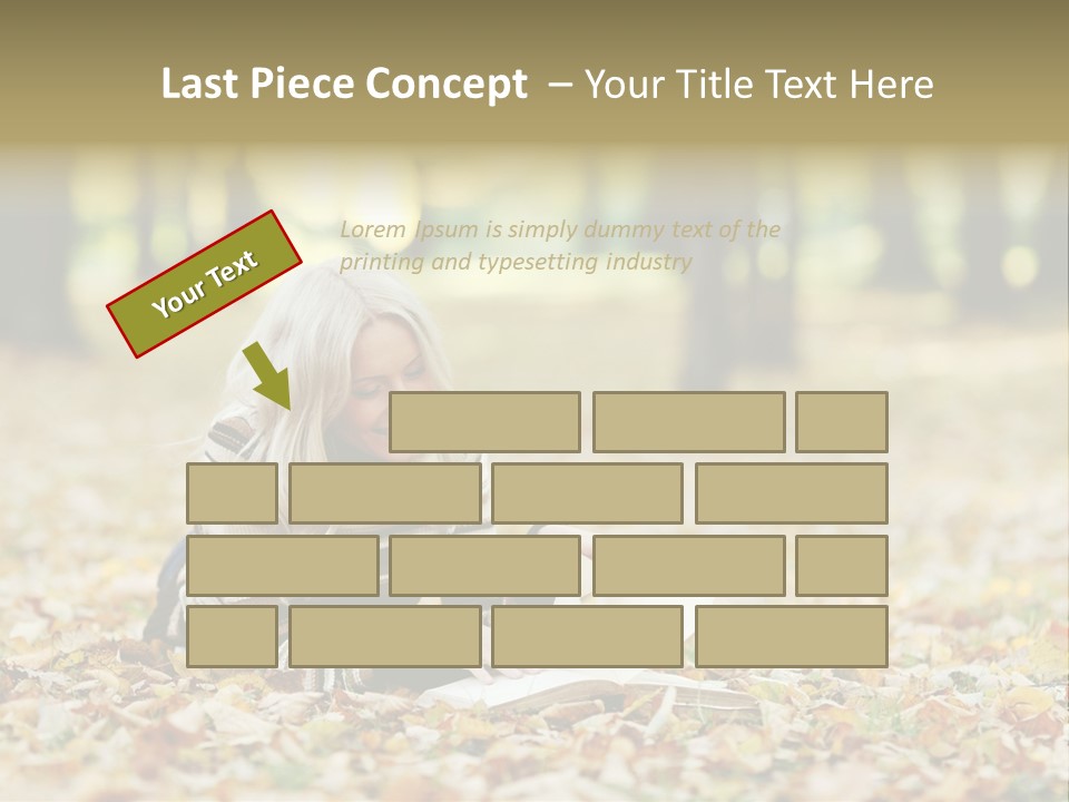 Beauty Portrait Person PowerPoint Template