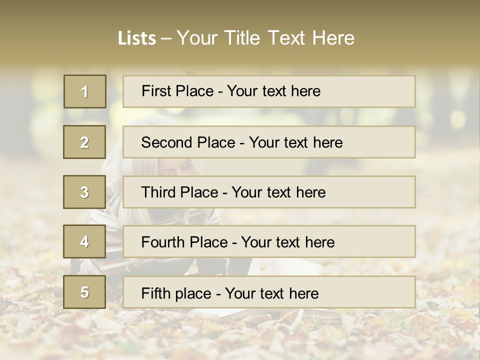 Beauty Portrait Person PowerPoint Template