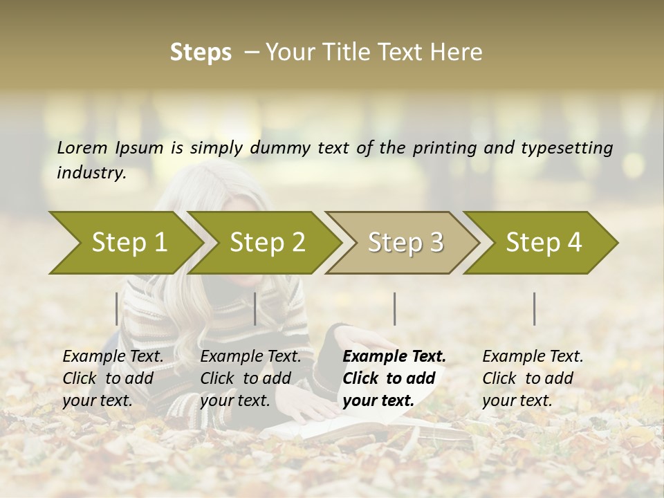 Beauty Portrait Person PowerPoint Template