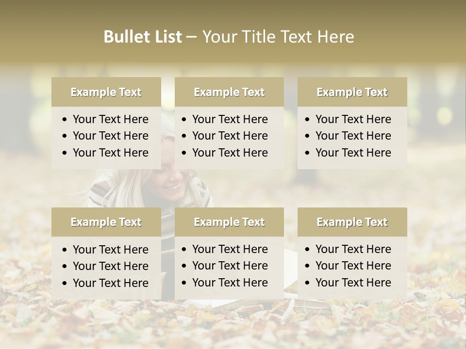 Beauty Portrait Person PowerPoint Template