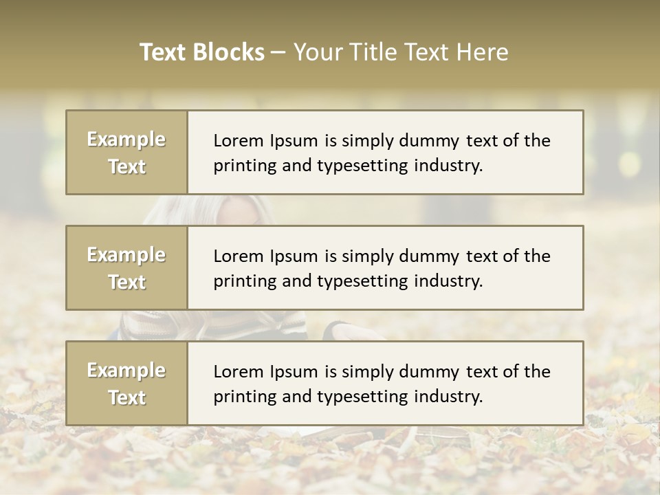 Beauty Portrait Person PowerPoint Template