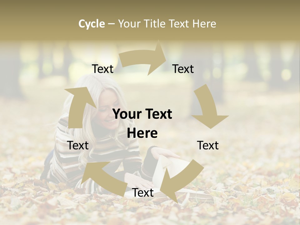 Beauty Portrait Person PowerPoint Template