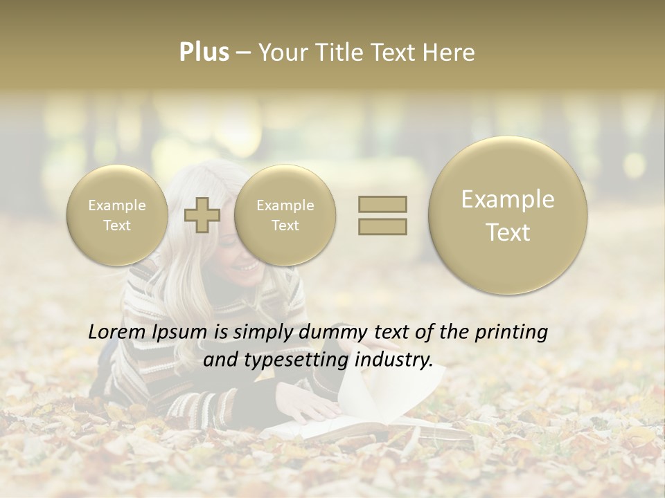 Beauty Portrait Person PowerPoint Template