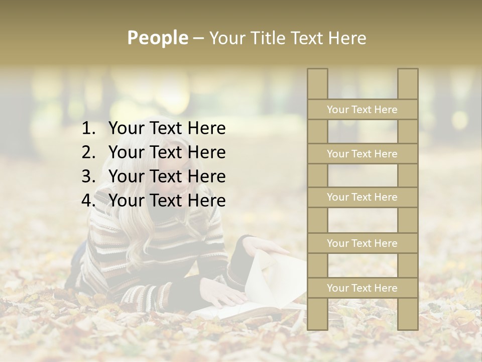 Beauty Portrait Person PowerPoint Template