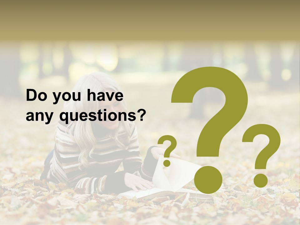 Beauty Portrait Person PowerPoint Template