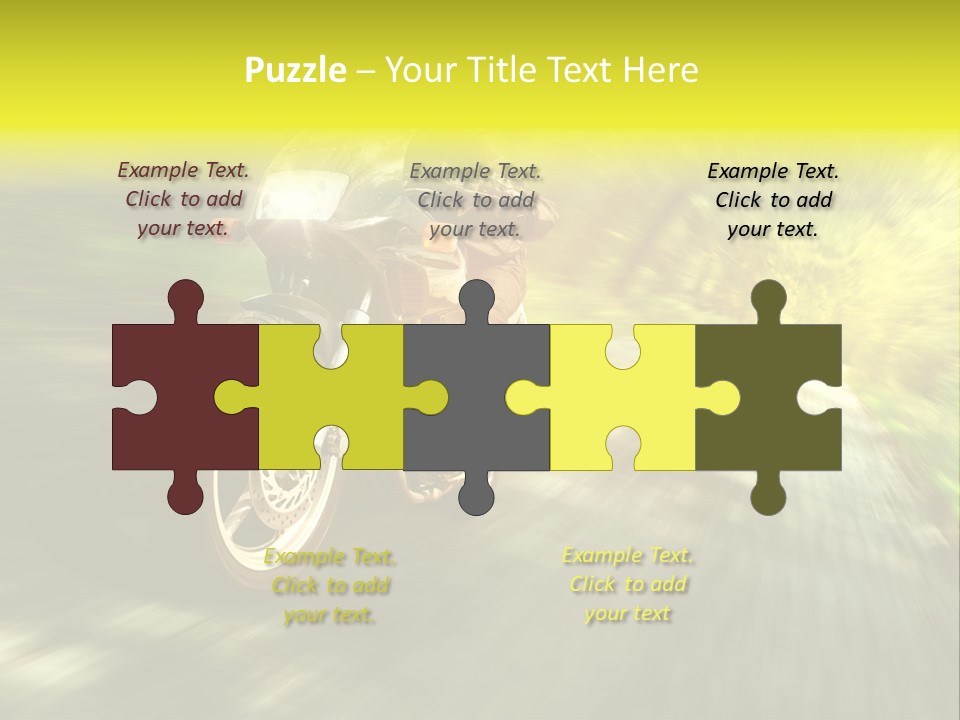 Sun Road Security PowerPoint Template