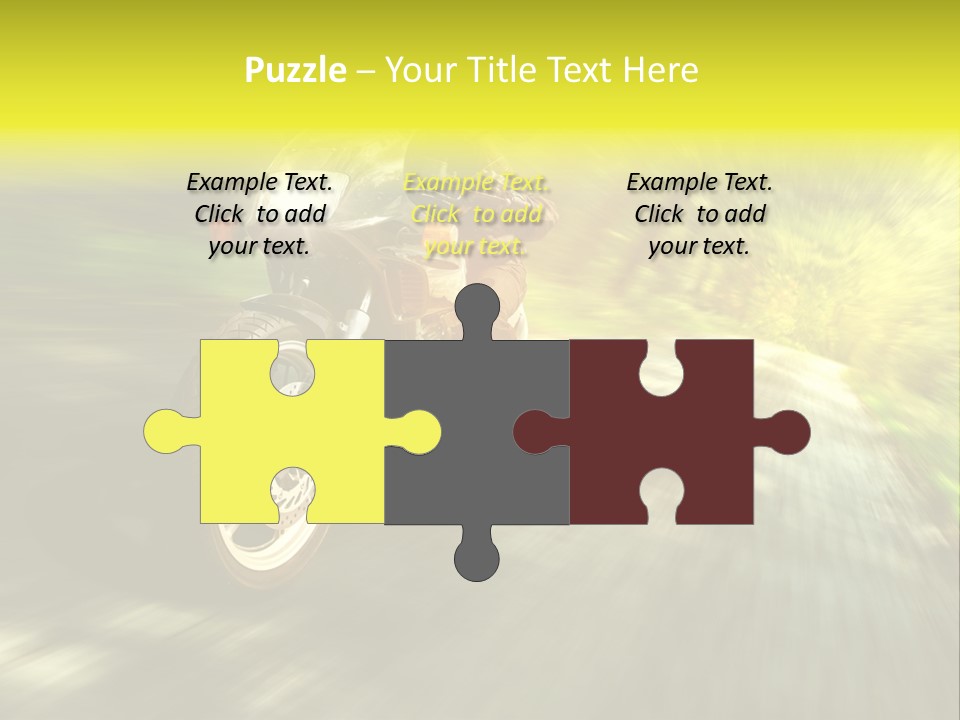 Sun Road Security PowerPoint Template