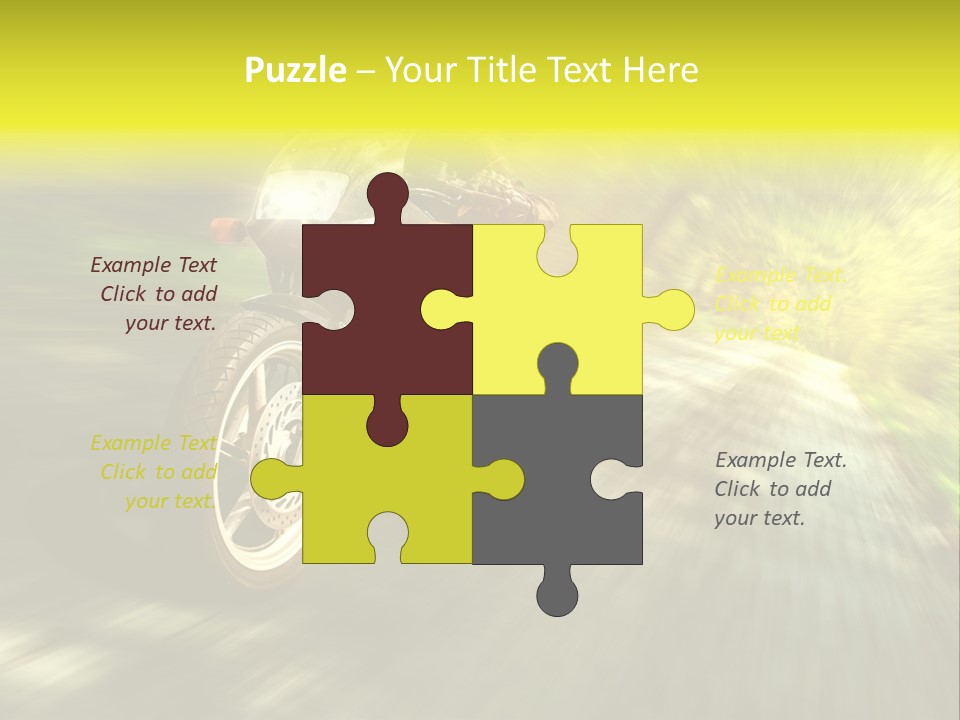 Sun Road Security PowerPoint Template