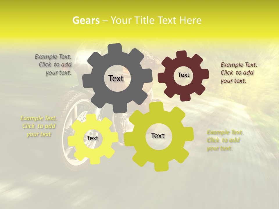 Sun Road Security PowerPoint Template