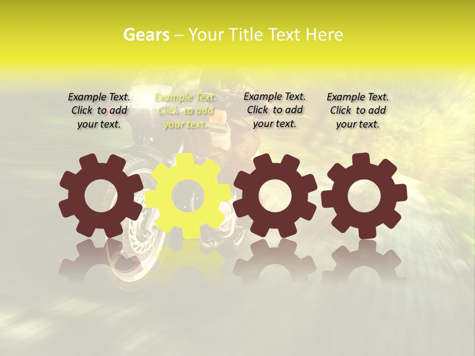 Sun Road Security PowerPoint Template