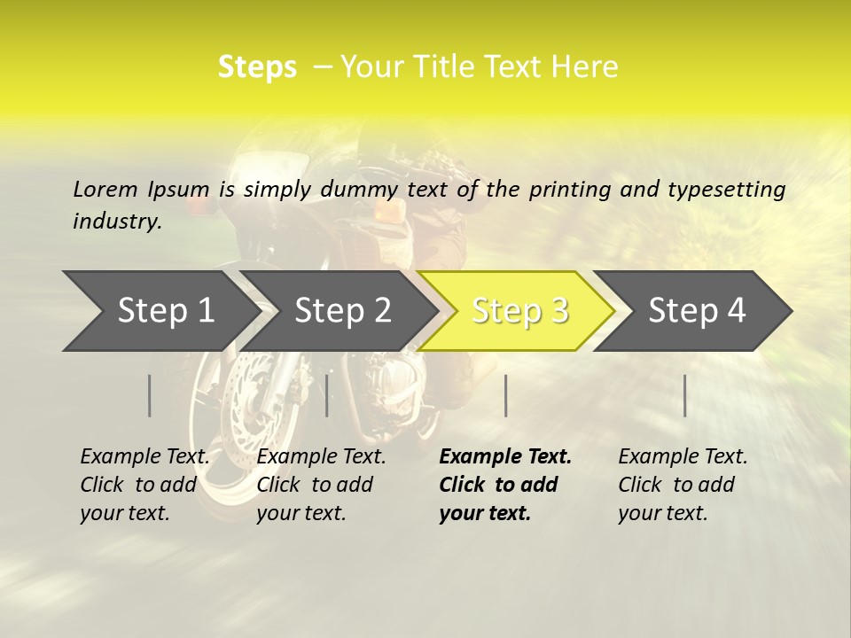 Sun Road Security PowerPoint Template